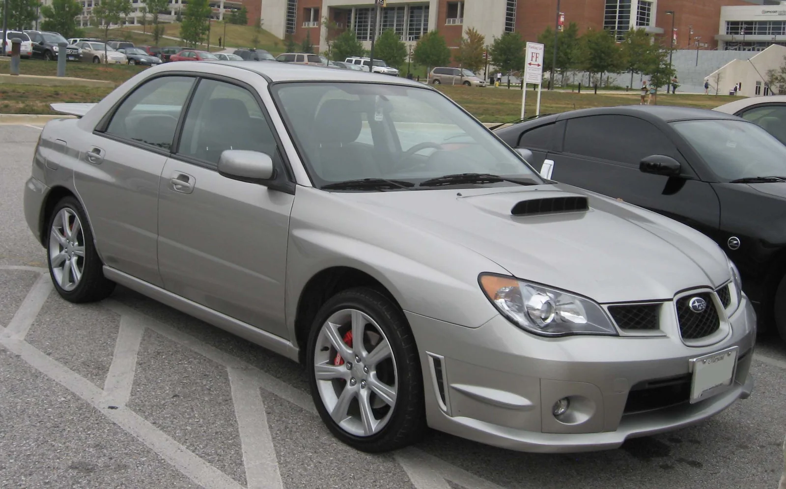2006–2007 Subaru Impreza WRX — representative vehicle generation