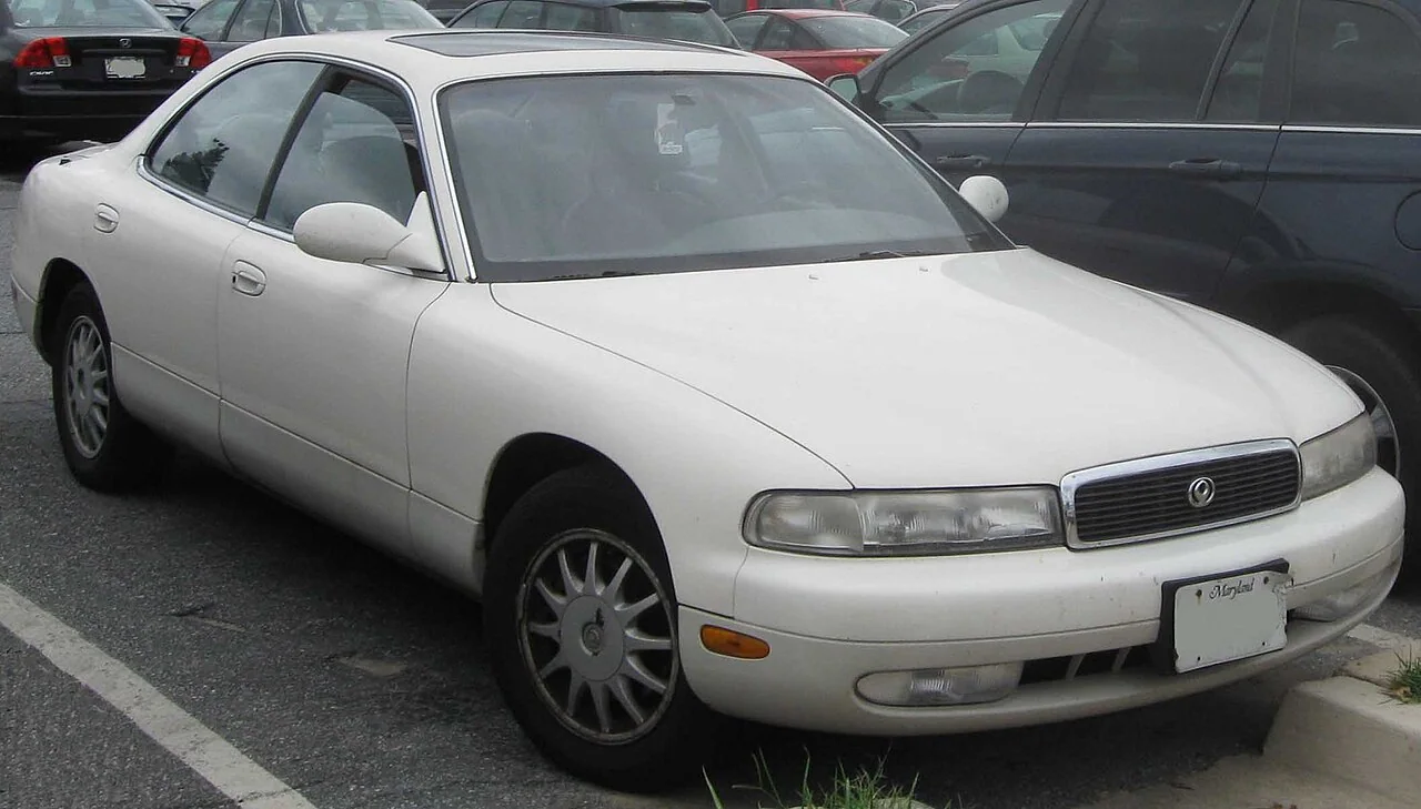 1992–1995 Mazda 929 — representative vehicle generation; North American HD body generation; US example shown