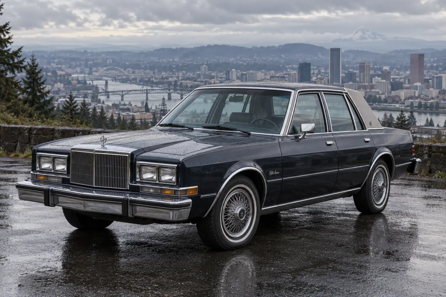 One 1983-1989 Chrysler Fifth Avenue representative of this body-style range