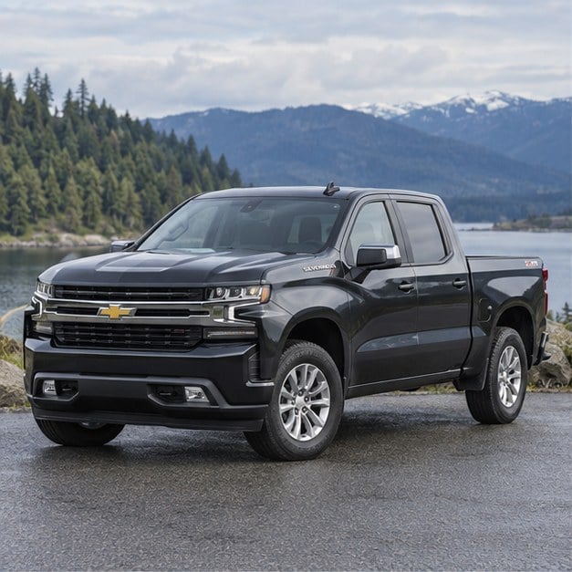 One 2019 Chevrolet Silverado Pickup representative of this body-style range