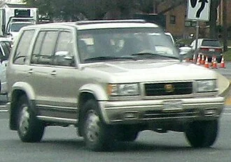 1996–1997 Acura SLX — representative vehicle generation