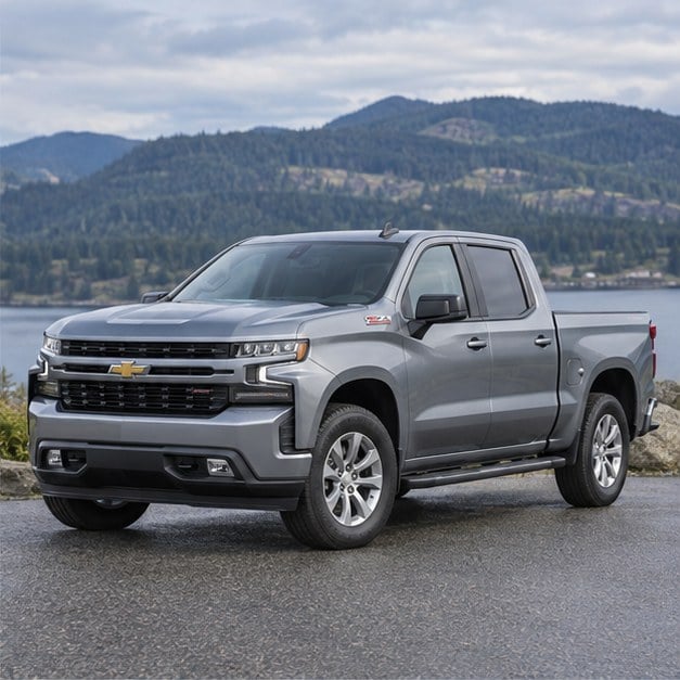 One 2020-2021 Chevrolet Silverado Pickup representative of this body-style range