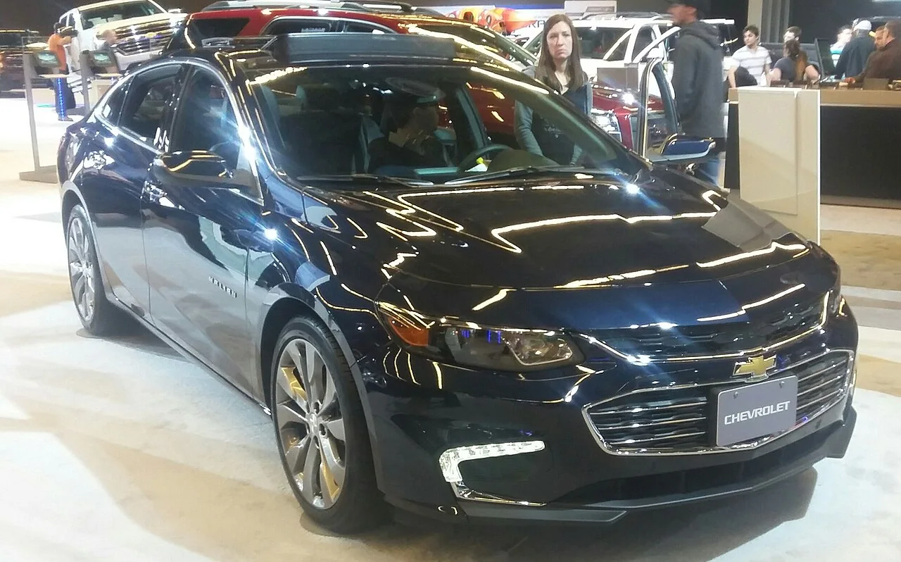 2016 Chevrolet Malibu — representative vehicle photograph