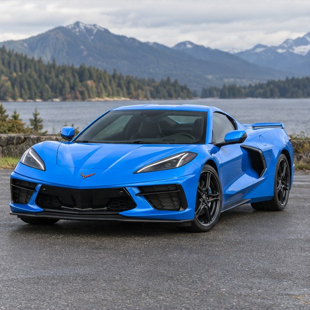 One 2020-2021 Chevrolet Corvette representative of this body-style range