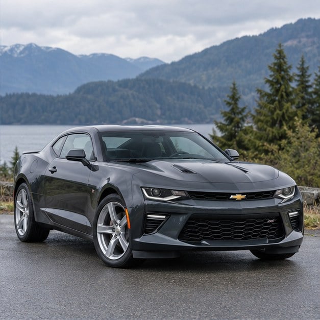 One 2016-2021 Chevrolet Camaro representative of this body-style range