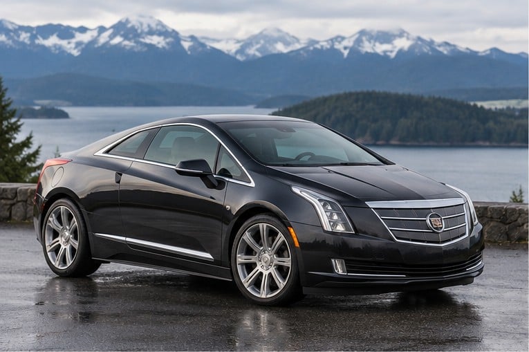 One 2014-2016 Cadillac ELR representative of this body-style range
