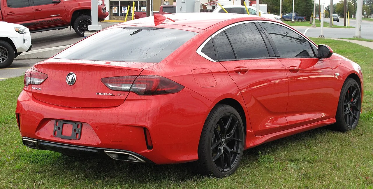 2018 Buick Regal Sportback — representative vehicle photograph