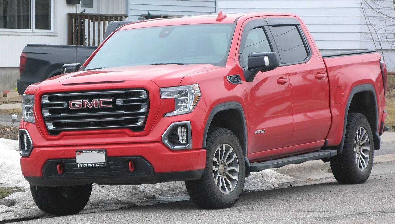 2021 GMC Sierra — representative vehicle photograph