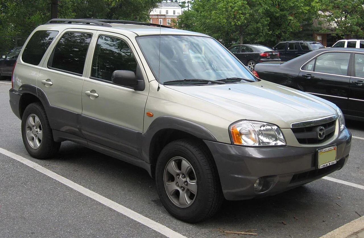 2001–2004 Mazda Tribute — representative vehicle generation; Original North American body design