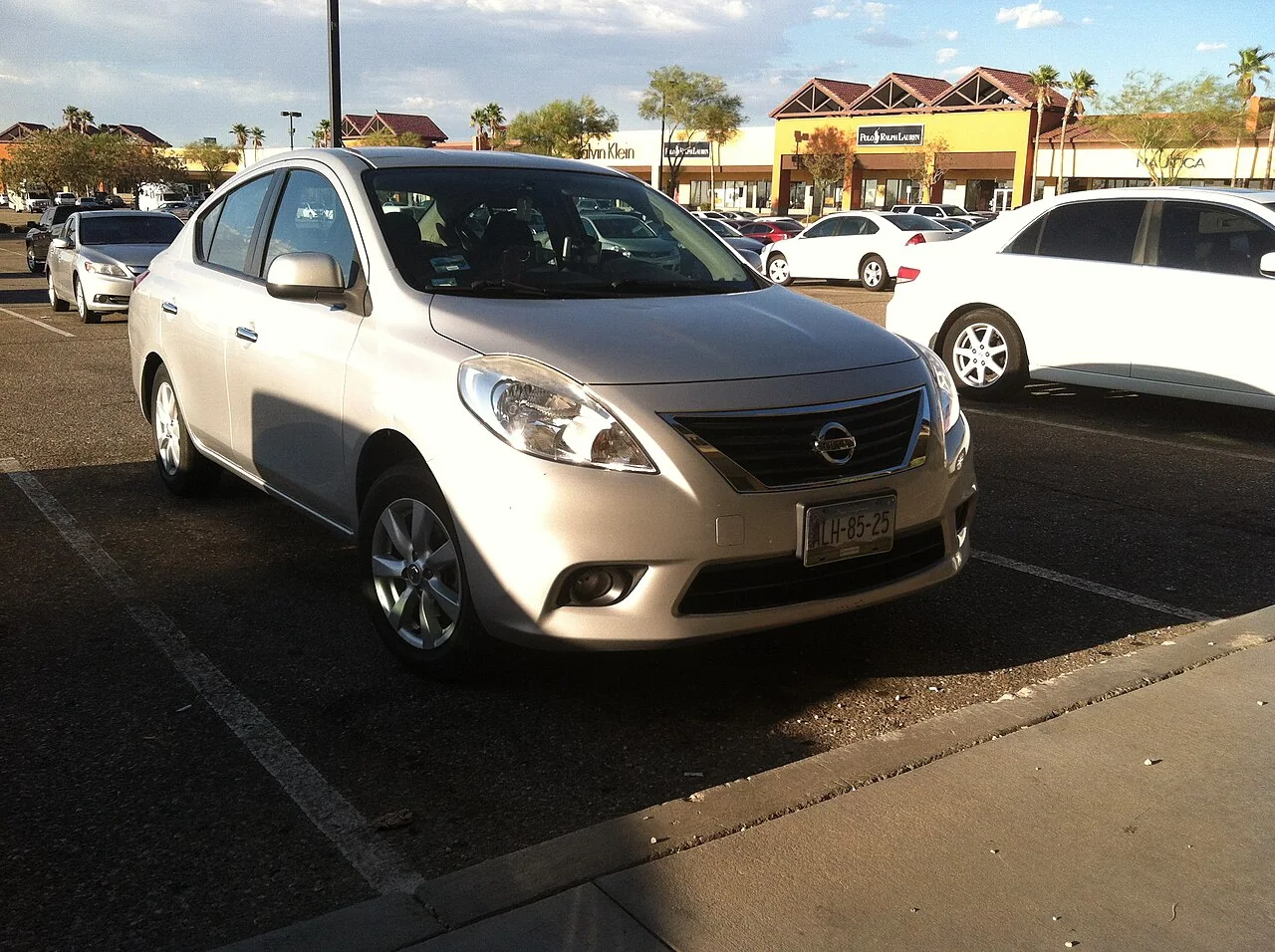 2013–2019 Nissan Versa Sedan — representative body generation