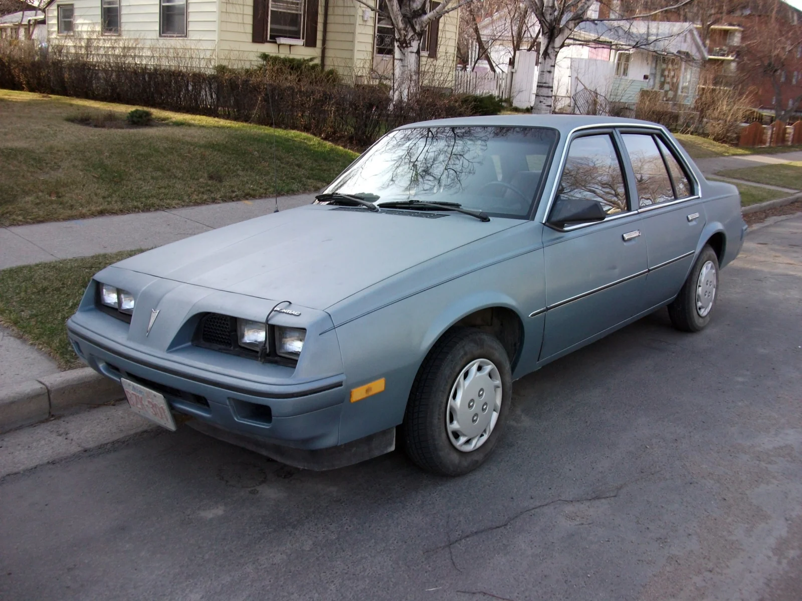 1985 Pontiac Sunbird — representative vehicle photograph
