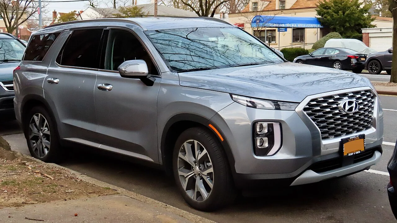 2020–2021 Hyundai Palisade — representative vehicle generation; 2020 US SEL example