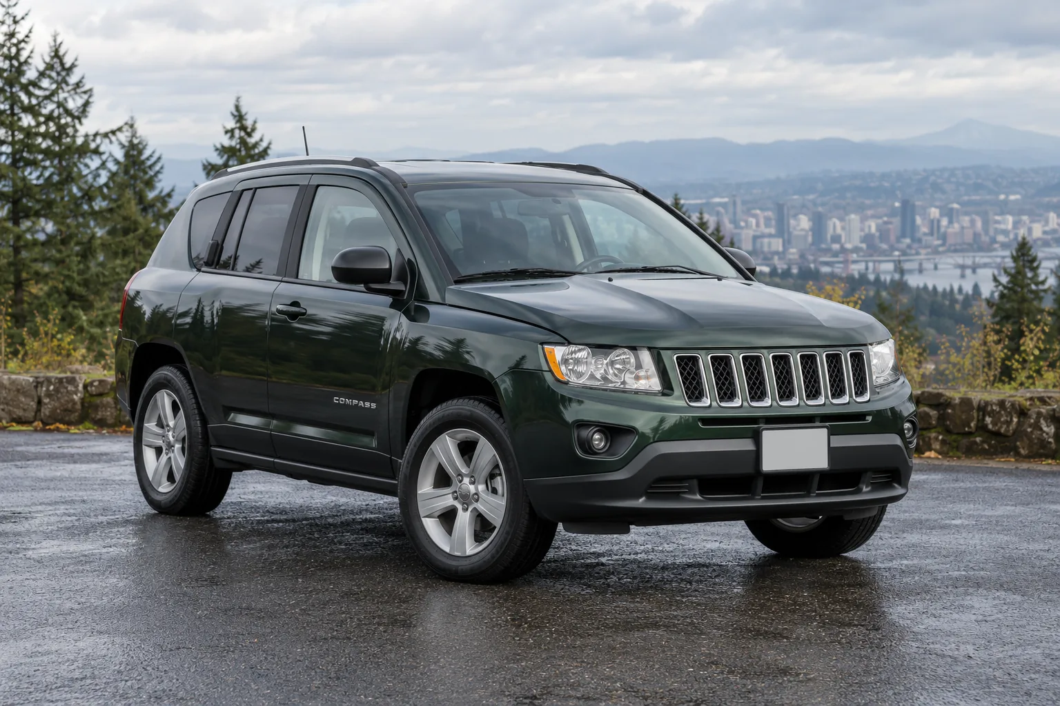 One 2007-2016 Jeep Compass representative of this body-style range