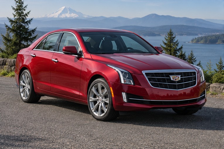 One 2015-2019 Cadillac ATS representative of this body-style range