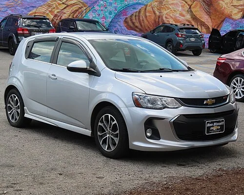2017 Chevrolet Sonic — representative vehicle photograph