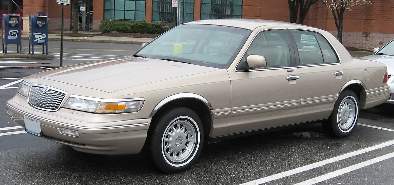 1995–1997 Mercury Grand Marquis — representative vehicle photograph