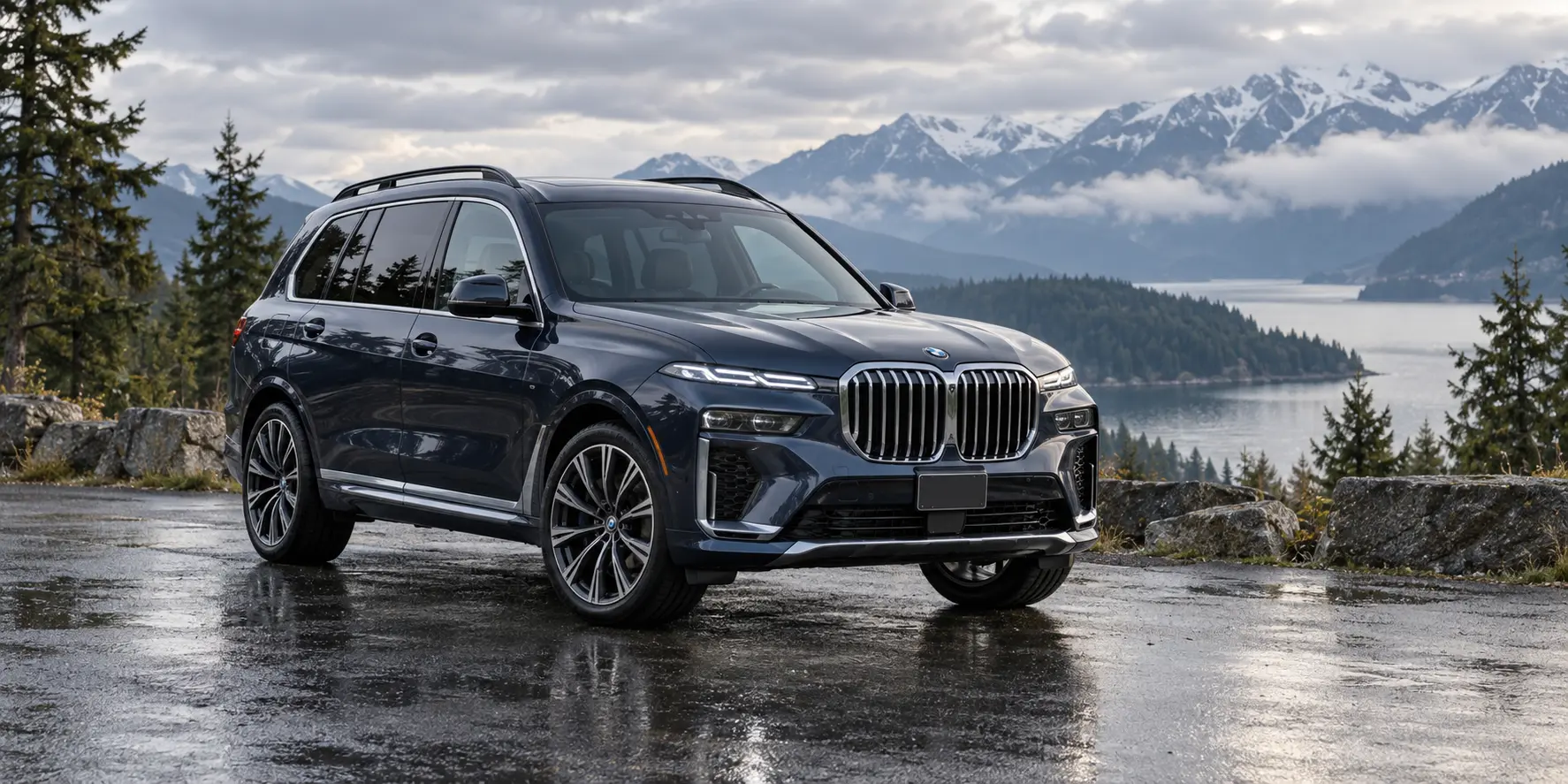 One 2020-2024 BMW X7 representative of this body-style range