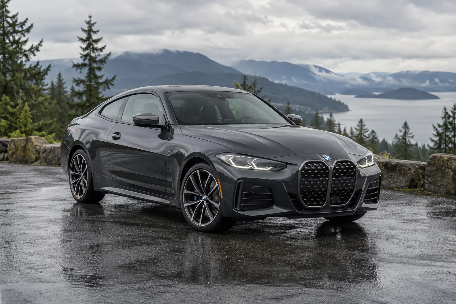 One 2020-2021 BMW 4 Series representative of this body-style range