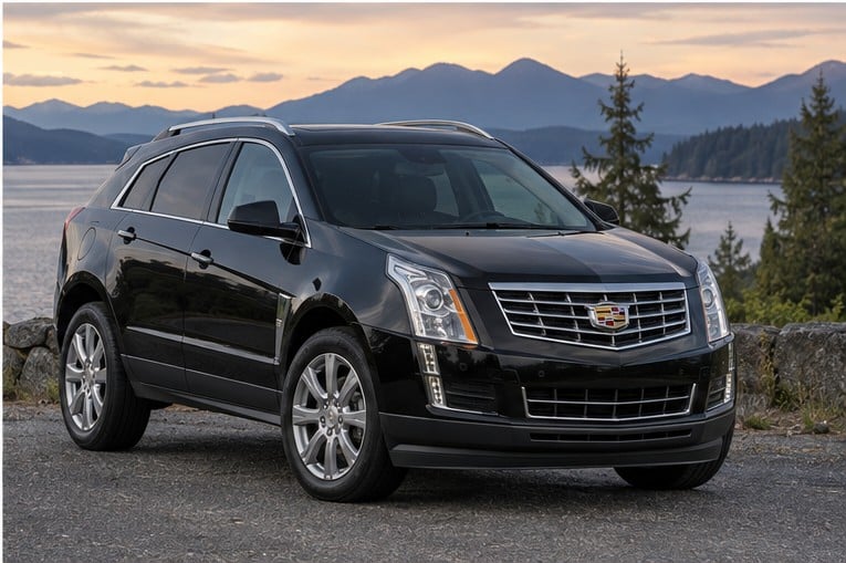 One 2015-2016 Cadillac SRX representative of this body-style range