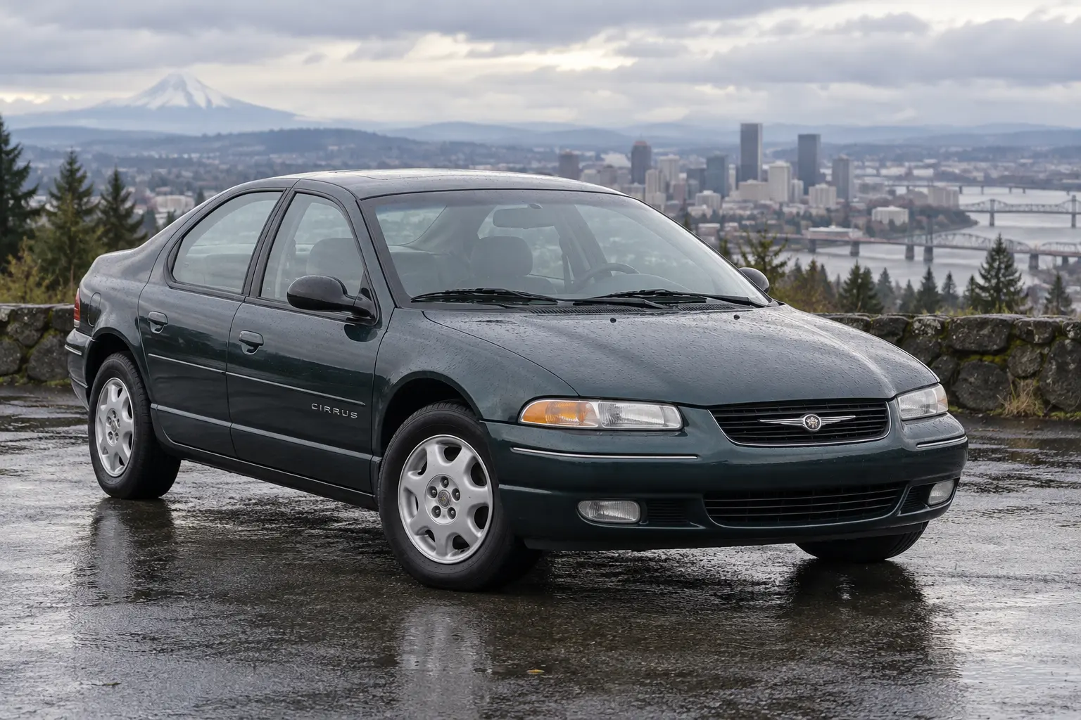 One 1995-2000 Chrysler Cirrus representative of this body-style range