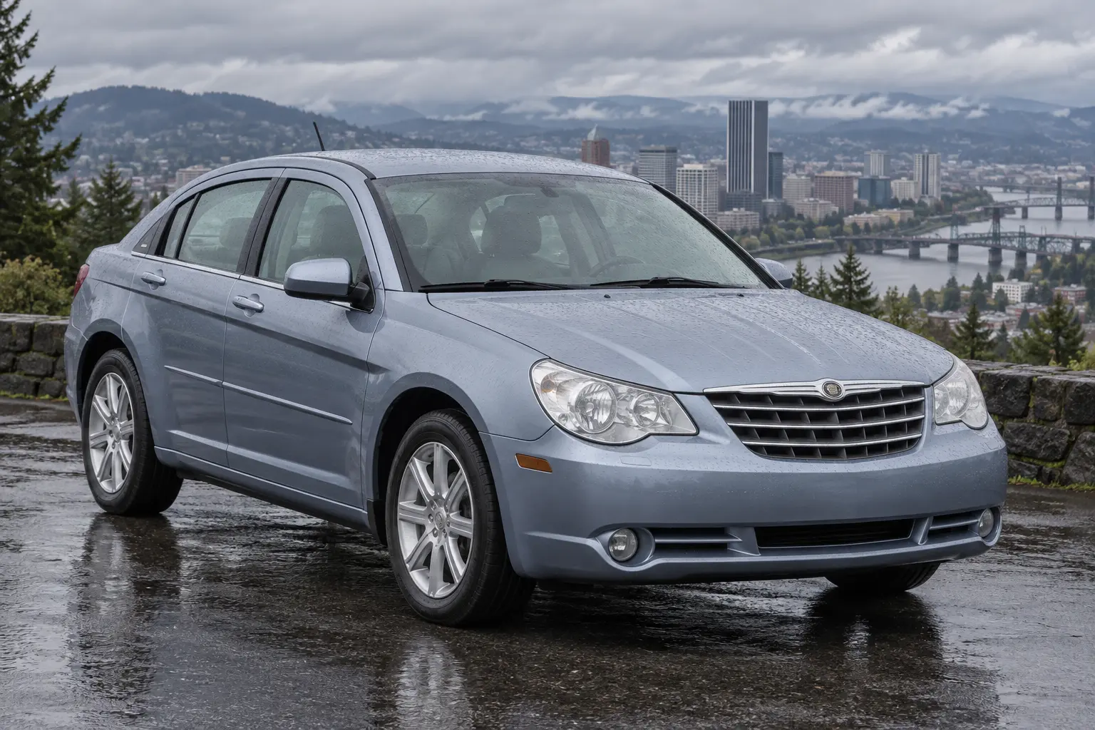 One 2007-2010 Chrysler Sebring 4 Door representative of this body-style range
