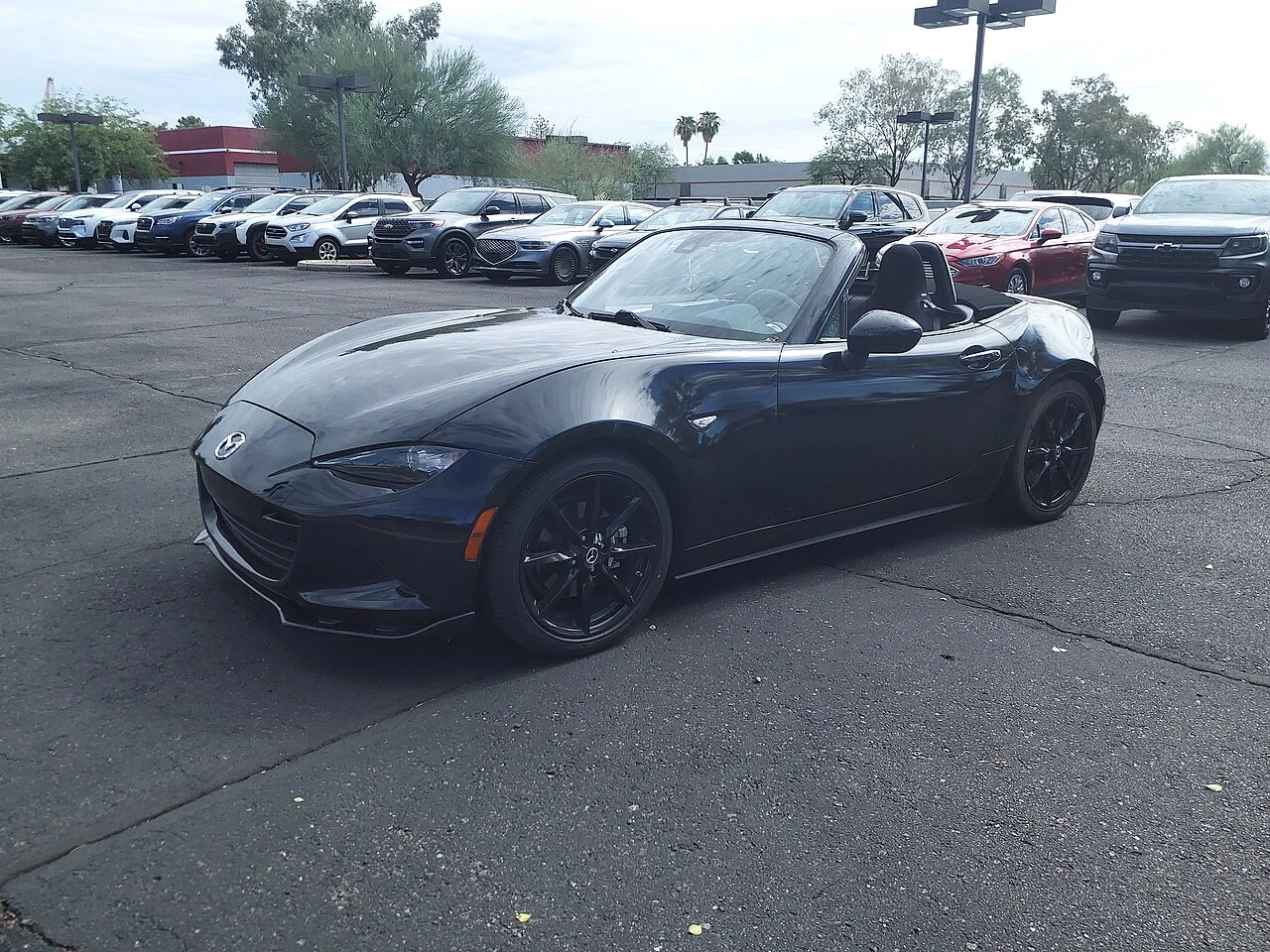 2020–2021 Mazda MX-5 Miata — representative vehicle generation; North American ND body generation; US 2020 Club soft top shown