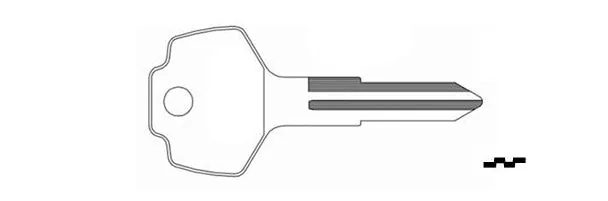 Subaru Key blank