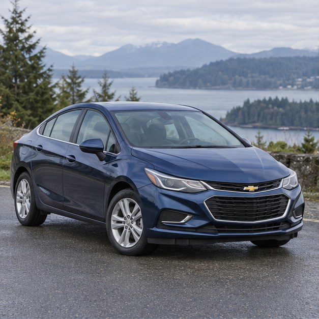 One 2016-2019 Chevrolet Cruze representative of this body-style range
