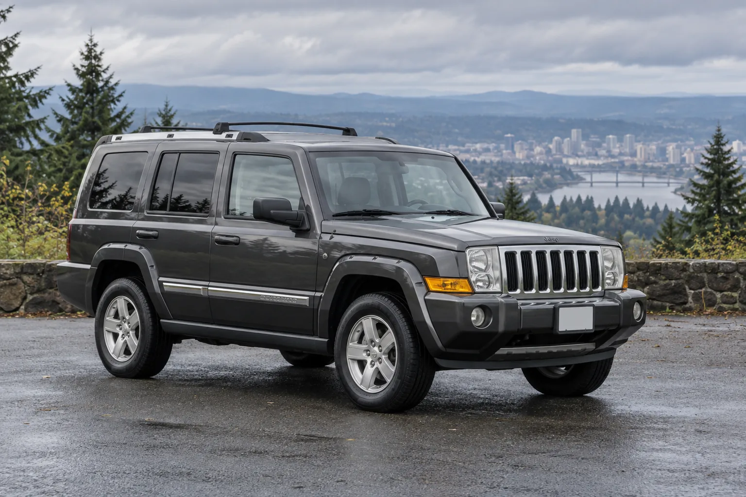 One 2008-2010 Jeep Commander representative of this body-style range
