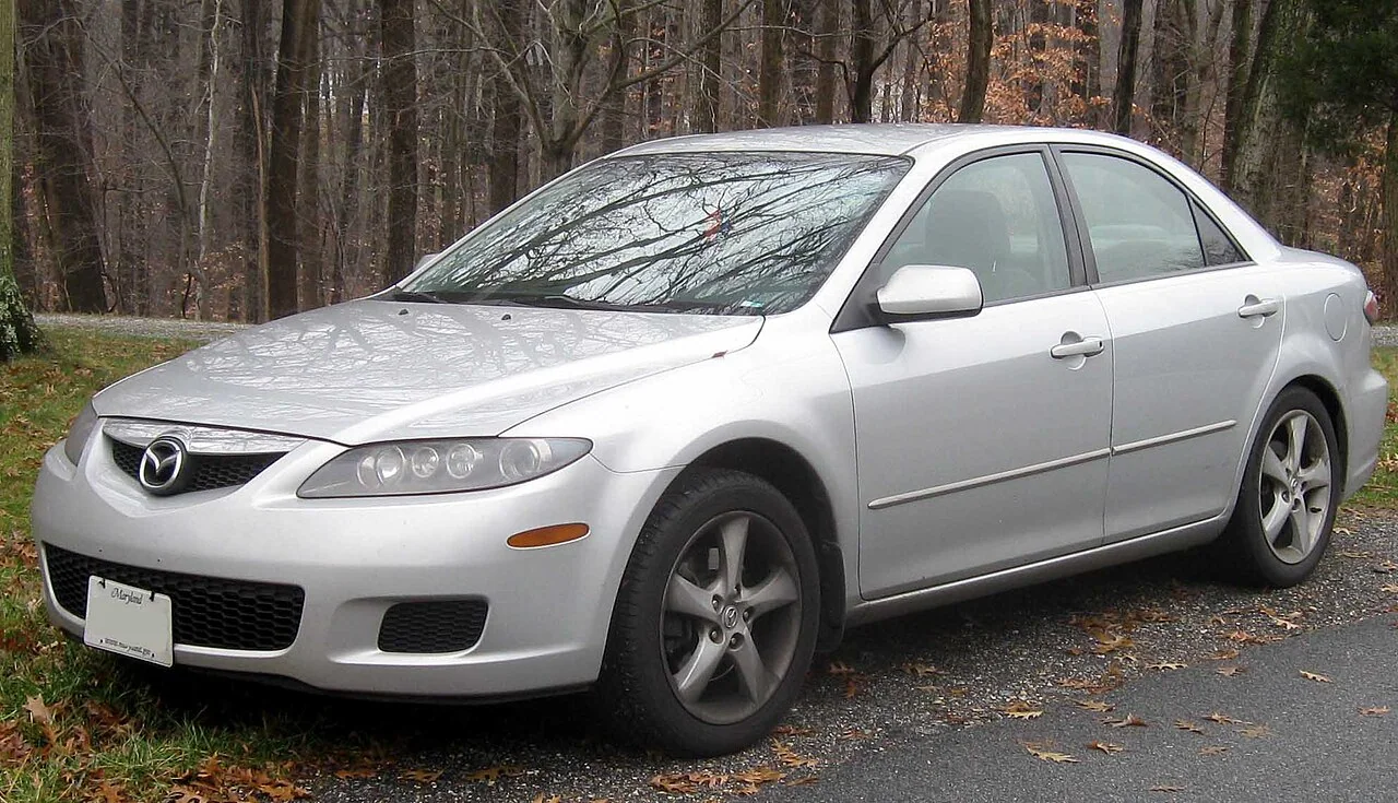 2006–2008 Mazda Mazda 6 — representative vehicle generation; North American GG front facelift