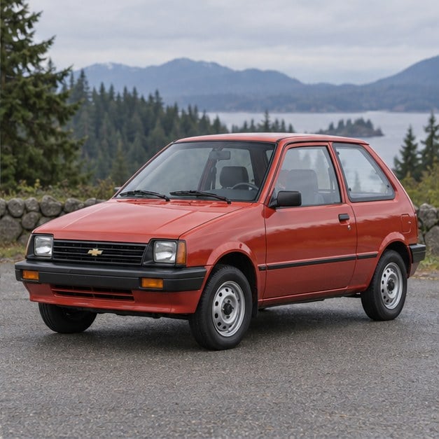 One 1984-1988 Chevrolet Sprint representative of this body-style range