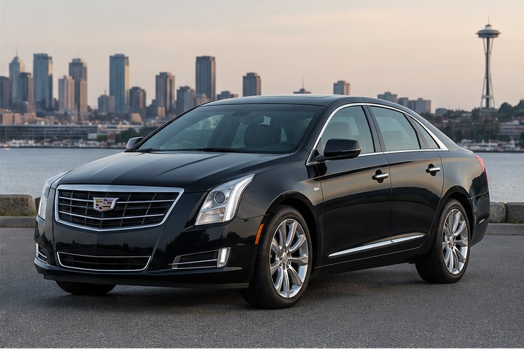 One 2013-2014 Cadillac XTS representative of this body-style range