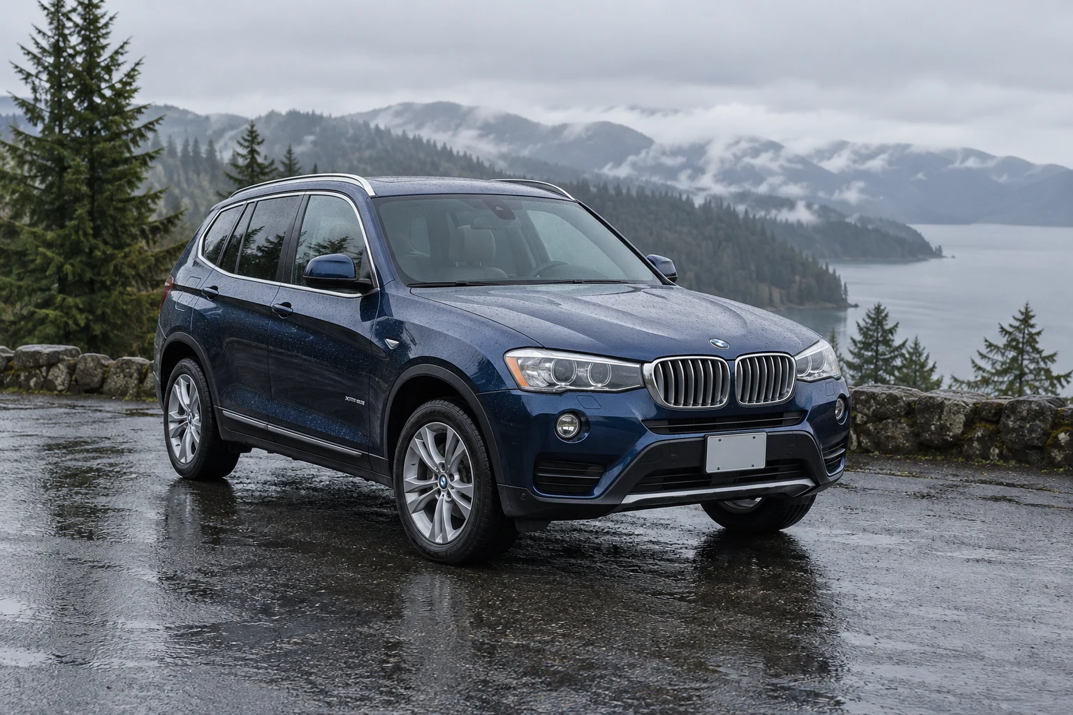 One 2014-2018 BMW X3 representative of this body-style range