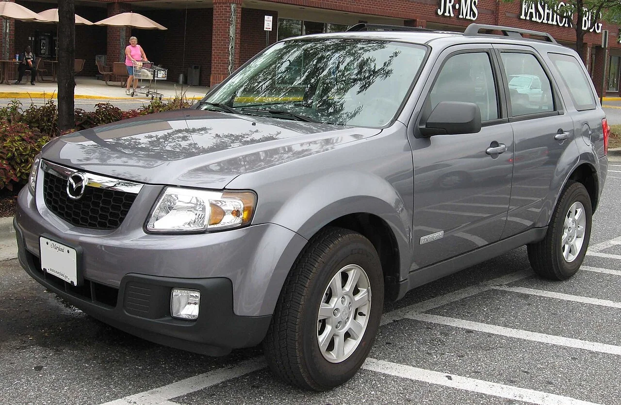 2008–2011 Mazda Tribute — representative vehicle generation; Redesigned North American body generation; 2008 example shown