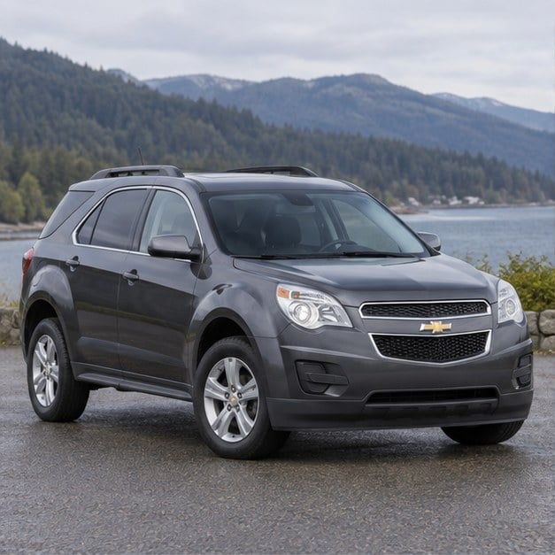 One 2010-2017 Chevrolet Equinox representative of this body-style range