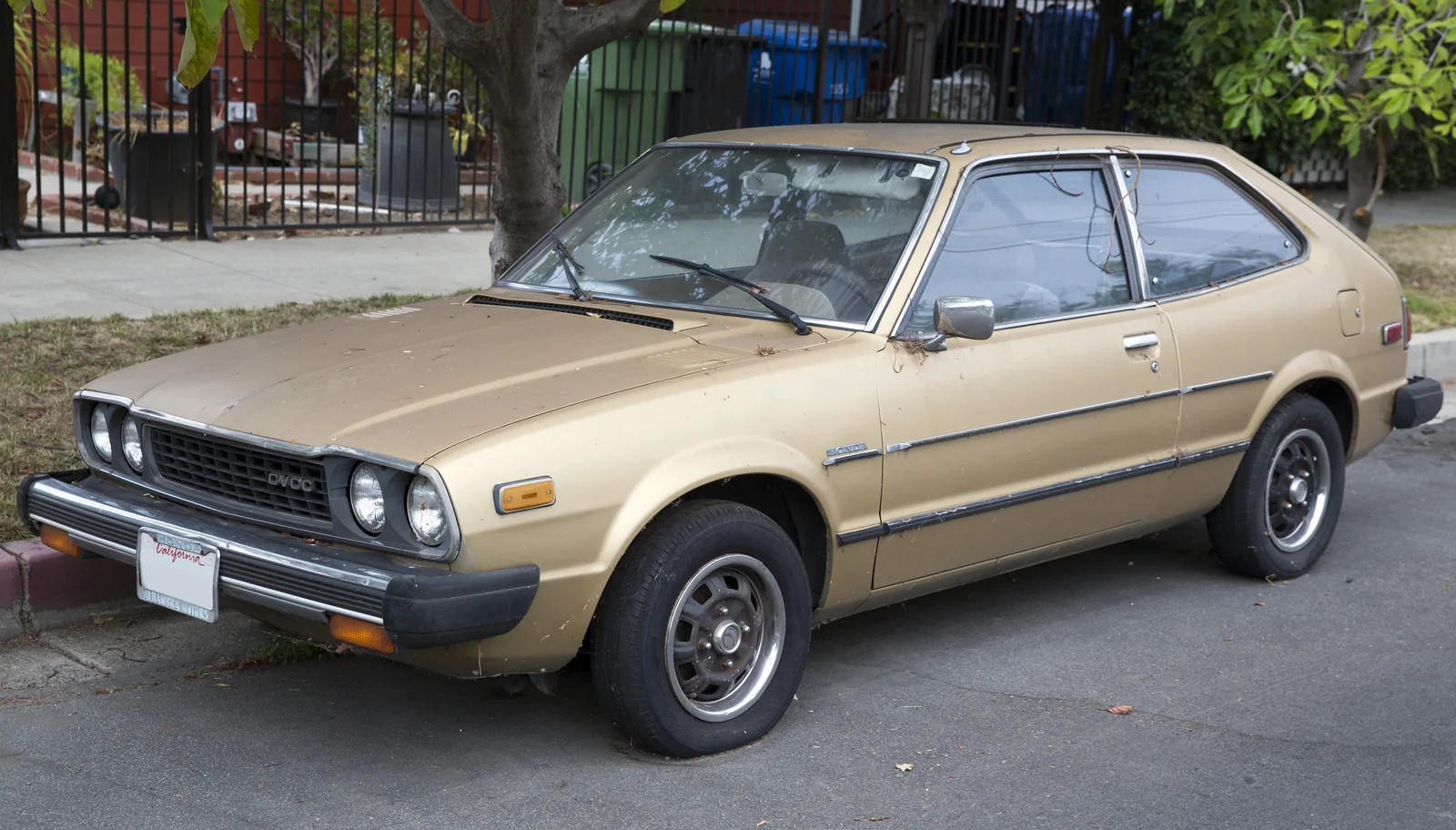 1978 Honda Accord — representative vehicle generation