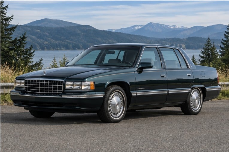 One 1993-1995 Cadillac Fleetwood representative of this body-style range