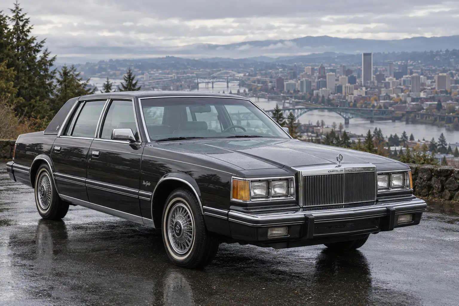 One 1983-1988 Chrysler New Yorker representative of this body-style range