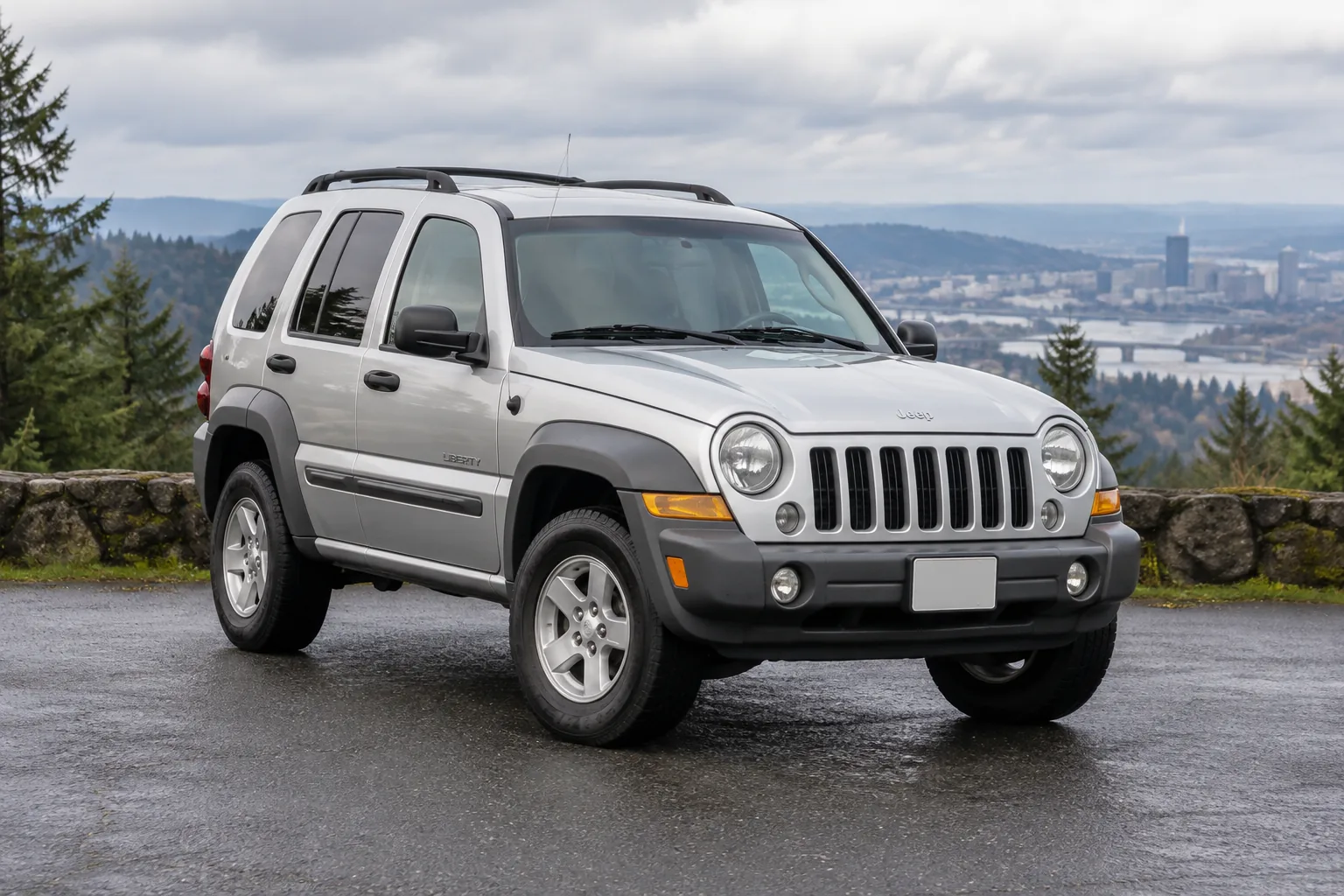 One 2005-2007 Jeep Liberty representative of this body-style range