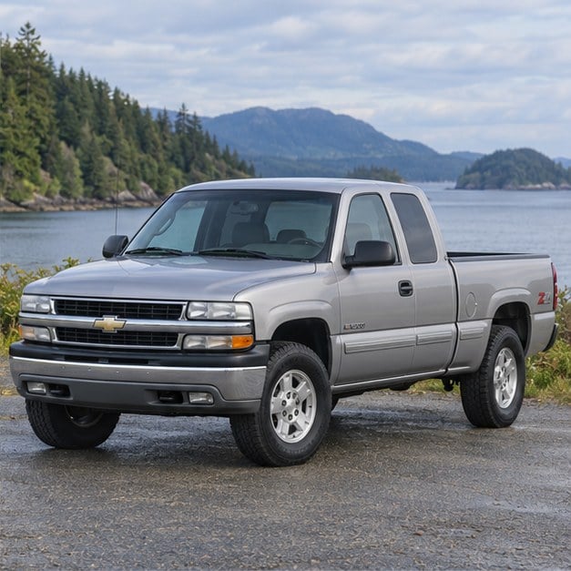 One 1999-2006 Chevrolet Silverado Pickup representative of this body-style range