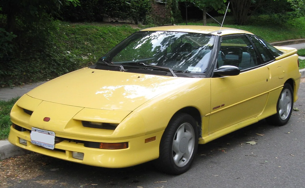 1990–1991 Geo Storm — representative vehicle generation; Original front design; 1991 GSi shown