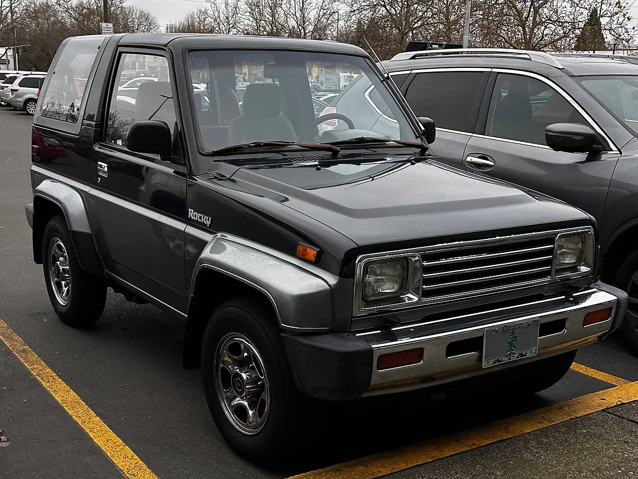 1988–1992 Daihatsu Rocky — representative vehicle generation; F300 body generation; US-market 1992 SX shown