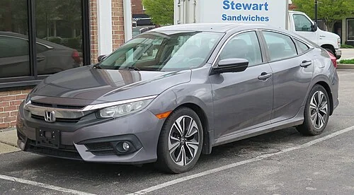 2016 Honda Civic — representative vehicle generation