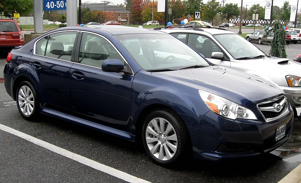 2010–2014 Subaru Legacy — representative vehicle generation
