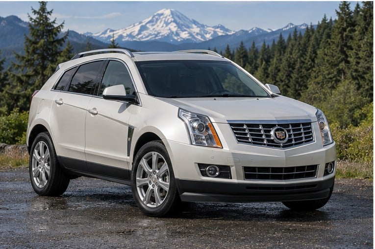 One 2010-2014 Cadillac SRX representative of this body-style range
