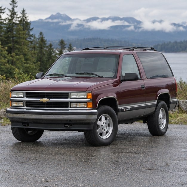 One 1995-1998 Chevrolet Tahoe representative of this body-style range