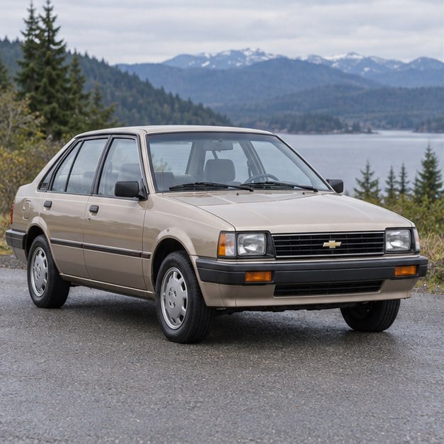 One 1985-1989 Chevrolet Spectrum representative of this body-style range