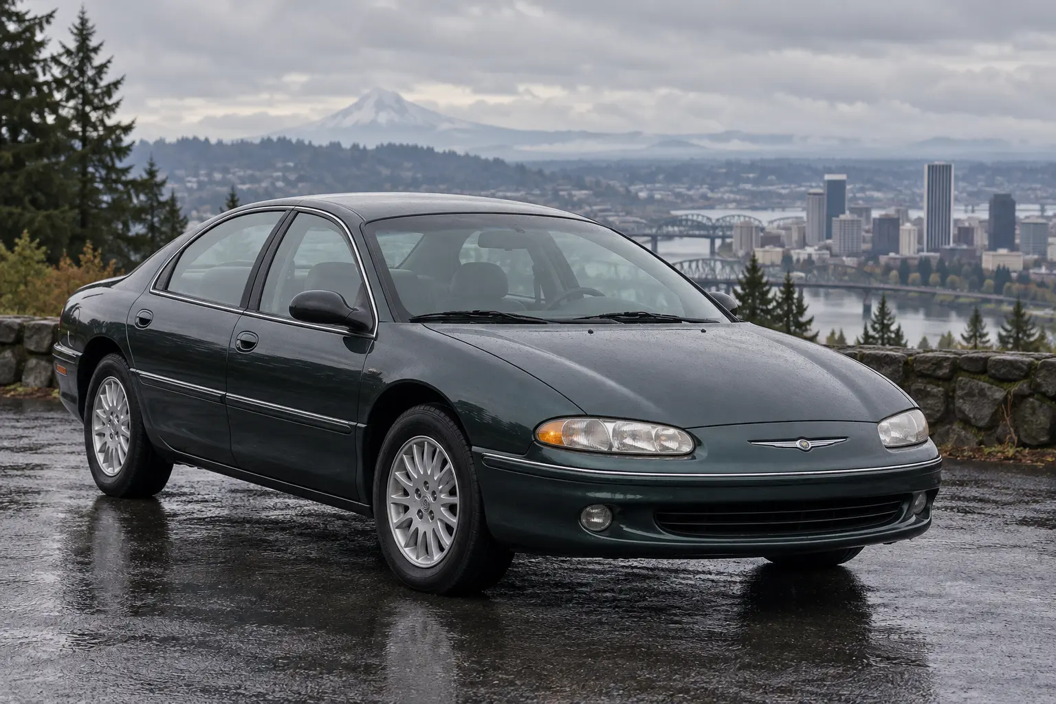 One 1993-1997 Chrysler Concorde representative of this body-style range