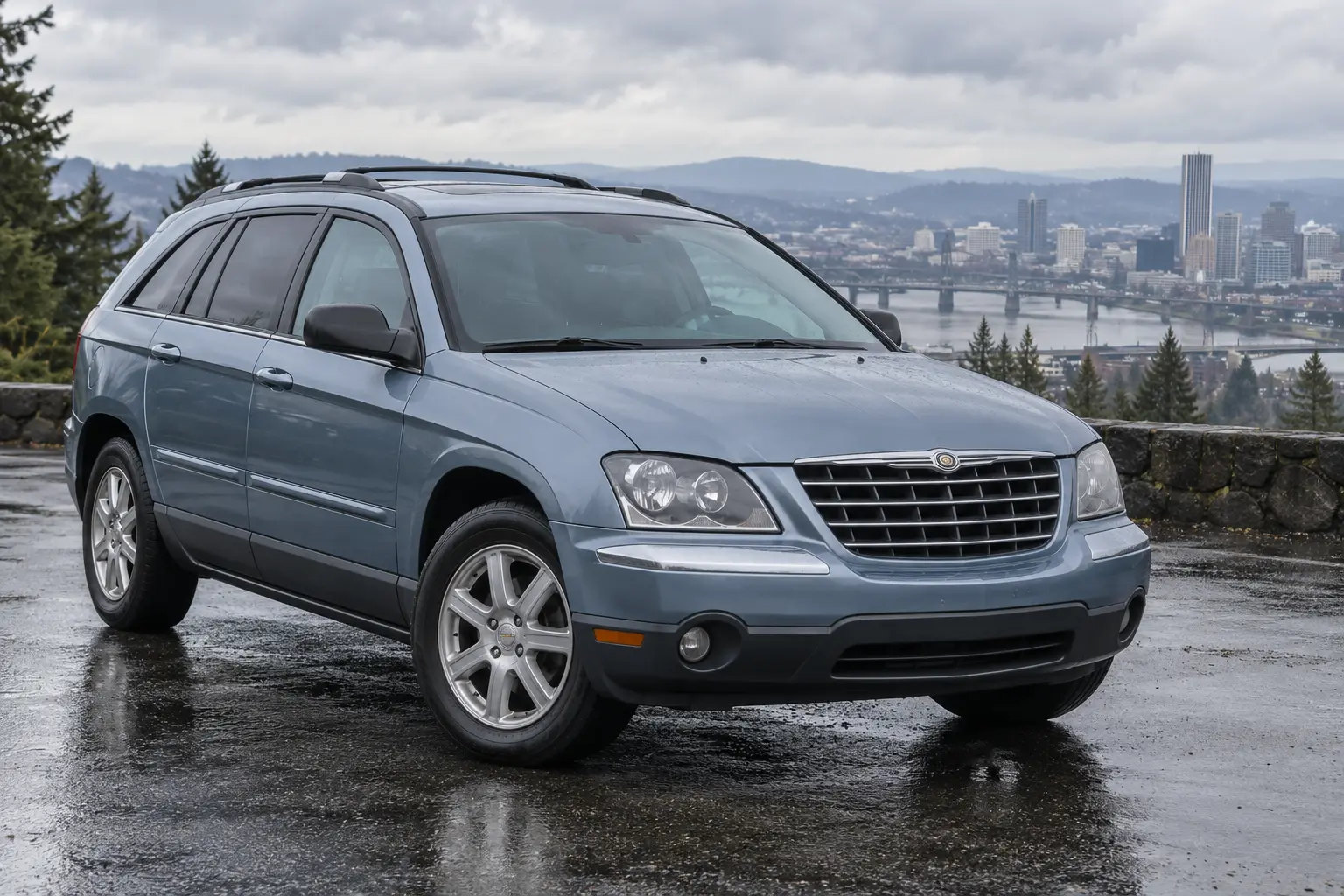 One 2004-2008 Chrysler Pacifica representative of this body-style range