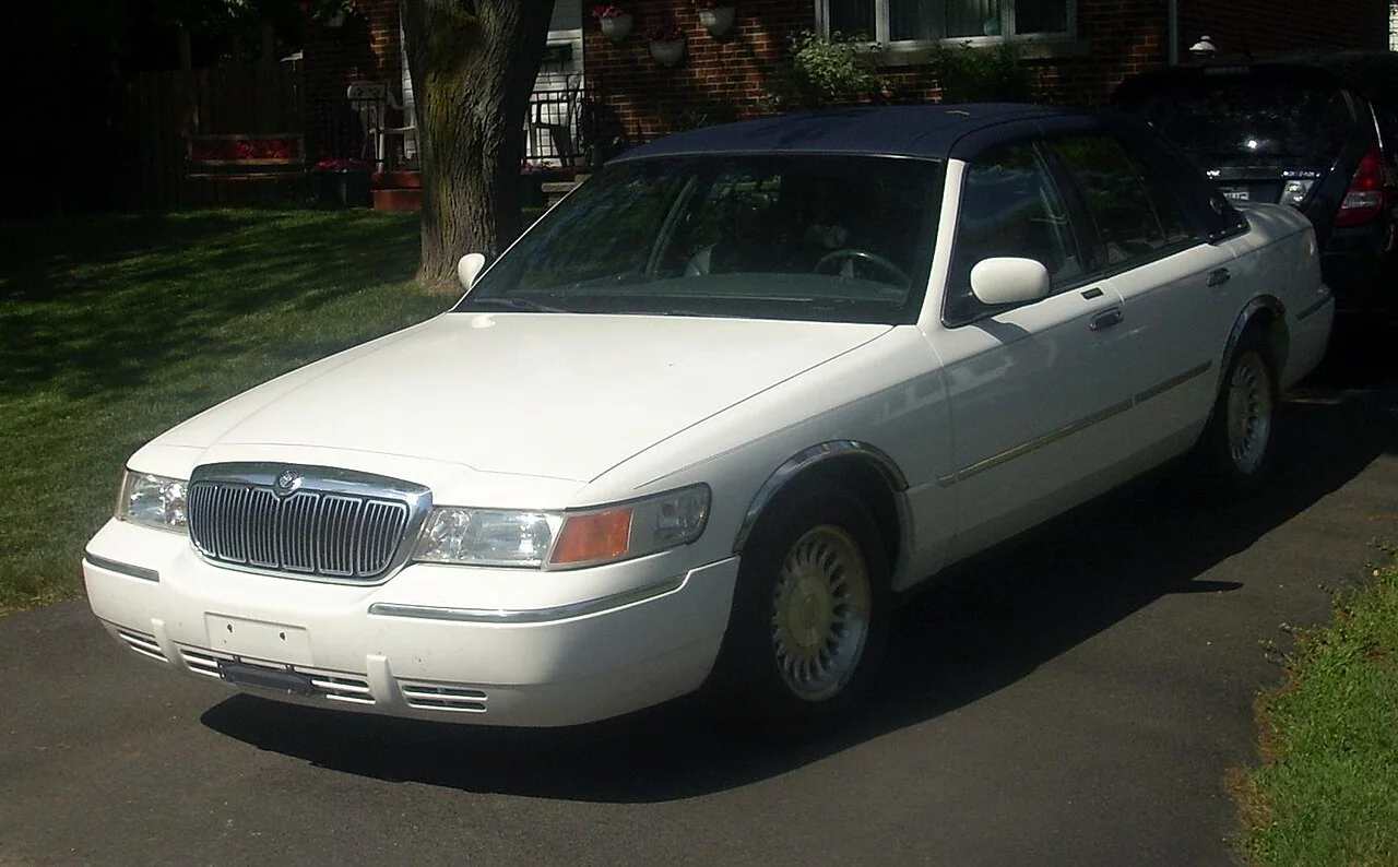 1998–2002 Mercury Grand Marquis — representative vehicle photograph